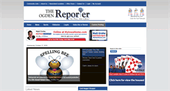 Desktop Screenshot of ogdenreporter.com